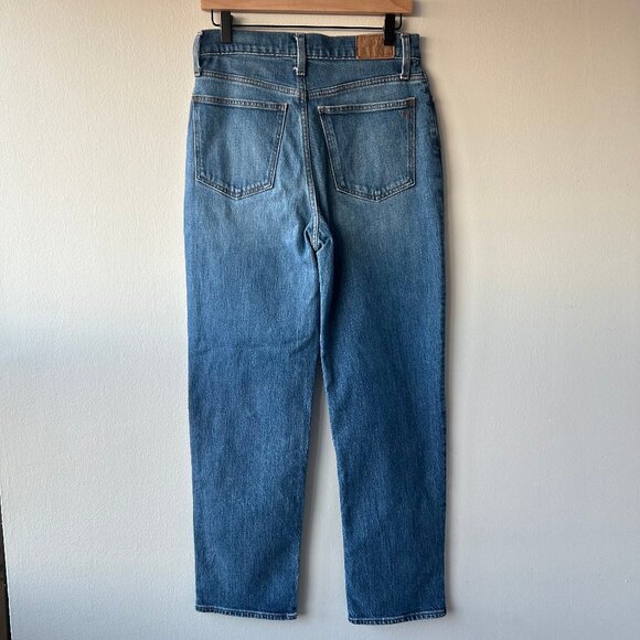 Madewell The Perfect Vintage Straight Leg Jean Size 27 Women's Medium Wash Denim - Picture 4 of 10